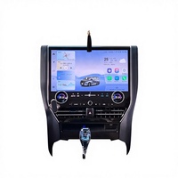 Autoradio 15,6 pouces pour Alphard série 30 avec lecteur multimédia TV, écran 3D, navigation GPS automatique USB et CarPlay