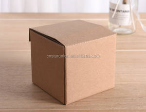 クラフトカートン 頑丈な高品質段ボール製茶葉包装箱 クラシックな長方形の茶色のクラフト紙 無地の食品包装箱 - Product Image 5