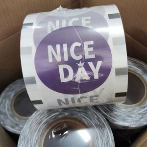 Custom Sealing Membrane Waterproof <b>Bubble</b> Tea Cup Sealing Film PP Pet Plastic Stretch <b>Roll</b> Film - Product Image 2