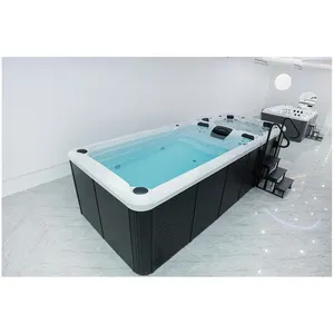 Factory Wholesale 8 Seats Whirlpool Bathtub Outdoor Swimming Pool Hot Tub Spa Massage Tub