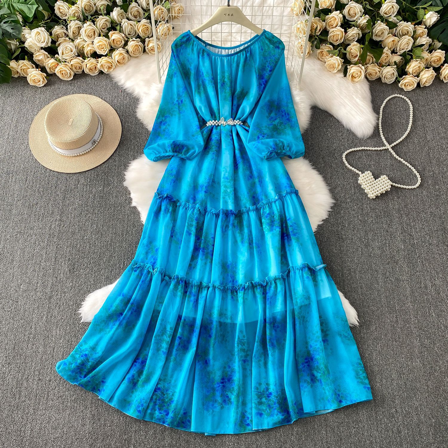 Low Price Romantic Chiffon Dress 1k+ | Alibaba.com
