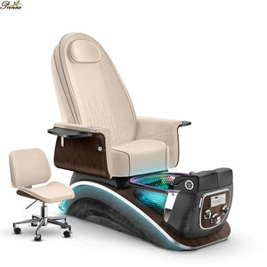 Silla de <span class=keywords><strong>pedicura</strong></span> <span class=keywords><strong>hidromasaje</strong></span> reina reclinable de salón de belleza popular moderna con bomba de drenaje - Product Image 6