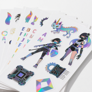 ตกแต่งโลกการ์ตูนสติกเกอร์ตกแต่งบุคลิกที่สวยงามหลากหลายและสนุก - Product Image 4