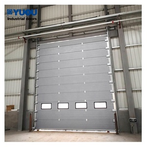 Fournisseurs chinois de portes sectionnelles à inclinaison automatique en acier bon marché <span class=keywords><strong>Porte</strong></span> <span class=keywords><strong>industrielle</strong></span> <span class=keywords><strong>sectionnelle</strong></span> à charge de vent - Product Image 4