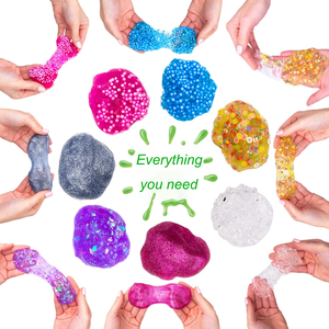 Juguete Educativo para Niños, Juguete de Masilla Brillante en la Oscuridad con Frutas Coloridas para Hacer Manualidades, Slime para Niños - Product Image 5