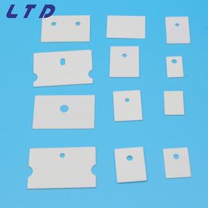 24W alta conductividad térmica Óxido de alúmina cerámica disipador de calor placa aislante para Transistor - Product Image 3