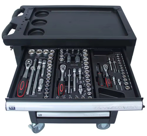 472Pcs OEM Customizable Car Repair Hand Trolley Cabinet with 5/<b>6</b>/7 <b>Drawers</b> Tool Chest 780x480x1050mm - Product Image 2