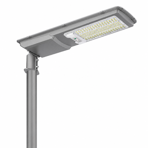 ไฟถนนโซลาร์เซลล์ออลอินวัน 100W-300W พร้อมเซ็นเซอ<span class=keywords><strong>ร์</strong></span>เรดา<span class=keywords><strong>ร์</strong></span> IP65 แบตเตอรี่ LiFePO4 สำหรับถนนชนบท หลอดไฟ LED - Product Image 1