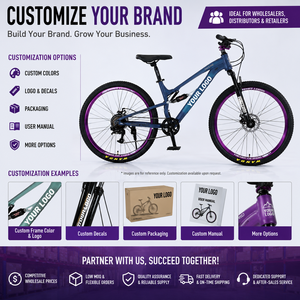 <span class=keywords><strong>Vélo</strong></span> <span class=keywords><strong>de</strong></span> montagne <span class=keywords><strong>de</strong></span> 27,5 pouces, cadre en alliage d'aluminium à suspension arrière, 8 vitesses, <span class=keywords><strong>vélo</strong></span> <span class=keywords><strong>de</strong></span> descente léger avec freins à disque mécaniques - Product Image 2