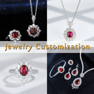 1ct/3ct/5ct鸽血红宝石红宝石阿斯切形状实验室培育红宝石AGL/GRC认证培育宝石 - Product Image 6