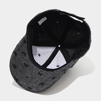 Casquette de baseball à nœud pour femme, collection automne-hiver, tendance, décontractée, élégante, style urbain, pour l'extérieur et la protection solaire