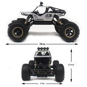 NUOVO 6288A Auto RC Crawler con Carrozzeria in Lega 1/16, Auto <span class=keywords><strong>Telecomandata</strong></span> 4WD 2.4Ghz, Camion Rock Crawler, Macchine Giocattolo <span class=keywords><strong>per</strong></span> <span class=keywords><strong>Bambini</strong></span>, Regali di Natale - Product Image 5