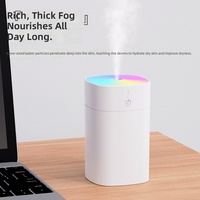 Humidificateur compact de 400 ml, petit humidificateur personnel portable, fonctionnement silencieux pour la maison, le bureau, le voyage, la chambre de bébé