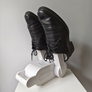 Secador de zapatos de fútbol eléctrico con estante plegable, temporizador de desodorante UV, enchufe europeo de 220V, automático para el hogar, RV, carcasa de plástico - Product Image 4
