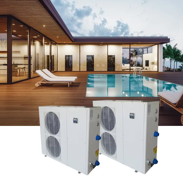 Hybrid-Pool heizung Schwimmbad wärmepumpe Monoblock-Wechselrichter-Pool wärmepumpe mit WIFI-Steuerung