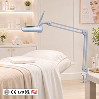 Protective Flip Lid Anti Blue Led Magnifier Lamp Adjustable Magnifying Light for Fine Tattoo Trimming Inside Permanent Makeup