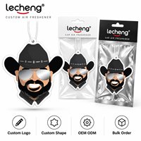 Diffuseur de parfum de luxe personnalisé pour voiture avec logo, désodorisant suspendu, huile parfumée de marque anti-fuite pour concessionnaires automobiles