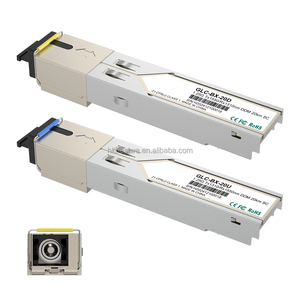 ตัวรับส่งสัญญาณ FTTH SFP SC 1.25G โหมดเดี่ยวไฟเบอร์20กม. 1310nm/1550nm DDM โมดูลรับส่งสัญญาณใยแก้วนำแสง36เดือน - Product Image 1