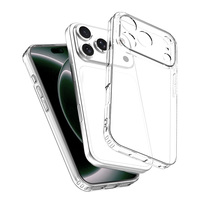 Coque arrière souple en TPU transparent ultra-fine de 1,5 mm, effet cristal, pour iPhone 18 Pro, 18, 17, 16, 15 Pro Max, 17 Air – Vente Flash