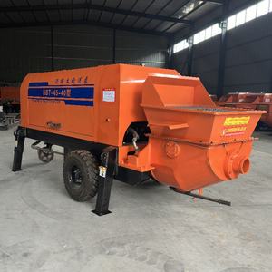 Venda Direta Da Fábrica China Mini Diesel Bomba De Concreto Para Venda Estacionária Bomba De Concreto Caminhão De Bomba De Concreto - Product Image 2