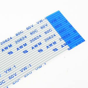 80C 60V VW-1 18厘米长 21 针AWM 20624 柔性扁平FFC电缆 - Product Image 4