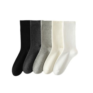 Women's Seamless Cotton Mid-Calf Socks Sweat Absorbent Breathable White Black Gray Summer Casual Socks - Product Image 5