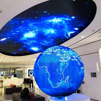 Écran LED flexible en forme d'arc personnalisé Écran LED vidéo incurvé d'intérieur/Mur vidéo LED/Affichage LED créatif souple Usine OEM