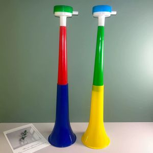 Corneta de Animación Extensible de 1 a 4 Secciones, Juguete de Plástico para Soplar, Accesorio para Animar en Eventos Deportivos - Product Image 5