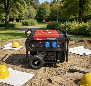 เครื่องกำเนิดไฟฟ้าอินเวอร์เตอร์ SS SAMSON 5.5KW ใช้แก๊สโซลีน เครื่องยนต์ 4 จังหวะ 230V 3600 รอบต่อนาที ระบายความร้อนด้วยอากาศ - Product Image 1
