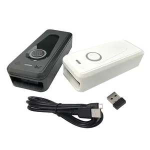 Portable USB Barcode Scanner 1d 2d Qr Handheld Bar Code Scanner Handheld Bar Code Scanner BT Wireless 2.4G Scanning Gun