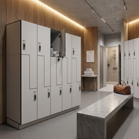 Solution Complète Usine : Casier Intelligent HPL Personnalisé et Sécurisé pour Écoles, Gymnases, Vestiaires et Piscines – Ventes Flash