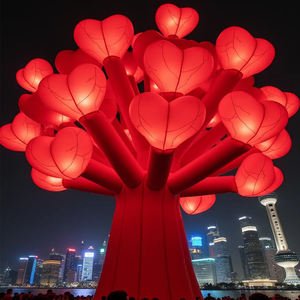 Lanterne de Lotus de passage en soie chinoise personnalisable lampe de plante de Simulation décorative extérieure étanche artisanat artisanal - Product Image 4