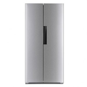 Réfrigérateur sans givre de fabrication 456L avec distributeur d'eau Étagère en fil métallique en option Réfrigérateur <span class=keywords><strong>et</strong></span> congélateur côte à côte Maison - Product Image 5