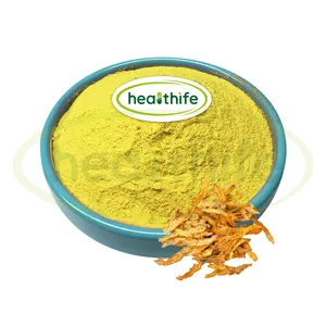 Berberine Healthife Pure Coptis Chinensis Extract 97% Berberine Hydrochloride Berberine HCL Powder