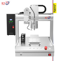 Machine à souder automatique de bureau Jinma 4 axes de haute qualité pour circuits imprimés, vitesse 500 mm/s, soudure à l'étain, usage industriel, neuve, garantie 1 an