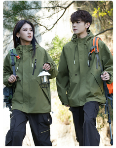 <span class=keywords><strong>Chaqueta</strong></span> <span class=keywords><strong>Deportiva</strong></span> Casual con Capucha para Hombre y Mujer, Resistente al Viento y al Agua, con Cierre, para Uso Diario y al Aire Libre, 2026 - Product Image 2