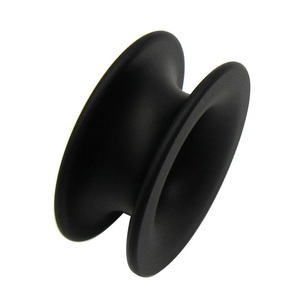Service d'usinage CNC de haute précision pour anneaux en acier inoxydable anodisé noir, résistant à l'usure et à faible friction, pour quincaillerie industrielle - Product Image 1