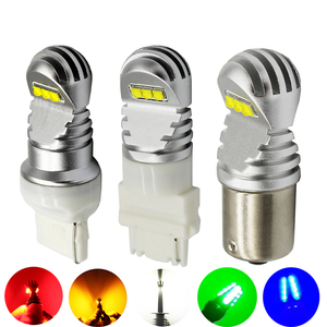 Vendita di fabbrica BA15S BAU15S <span class=keywords><strong>P21W</strong></span> <span class=keywords><strong>1156</strong></span> Led luce inversa 30W Canbus 12V T20 T25 7440 3156 Auto Led di Backup luce gialla ambra rosso - Product Image 3
