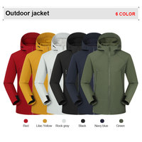 Veste multifonctionnelle coupe-vent d'extérieur avec logo personnalisé, impression en polaire, uniforme imperméable, veste d'hiver pour homme, veste softshell