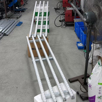 Prix d'usine, rail à rouleaux en acier galvanisé sur mesure avec roues en plastique pour stockage en entrepôt, rayonnage FIFO