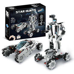 猎星海神战车机器人<span class=keywords><strong>2</strong></span> 1 <span class=keywords><strong>2</strong></span>.4G遥控蒸汽编程路径模式陀螺仪模式塑料拼图块套装 - Product Image 1