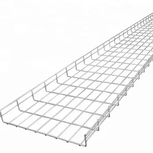 Prix du chemin de câbles en treillis métallique en acier inoxydable BESCA UL,CE, treillis métallique de clôture de pont de panier IEC