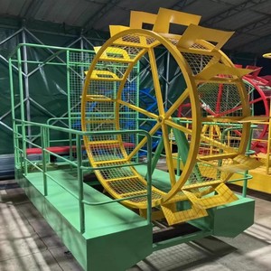 Bateau à pédales électrique robuste à succès pour les lacs en plein air et les parcs aquatiques d'amusement, équipement de loisirs et de récréation - Product Image 4