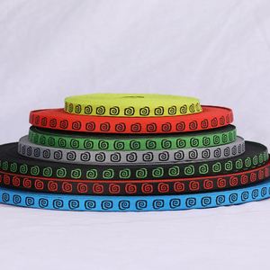 Custom Size Nylon Spandex Polyester Jacquard Thick Elastic Band Custom Color Stripe Webbing - Product Image 3