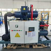 Unité de condensation à compresseur semi-hermétique bi-étagé 20 CV de fabrication allemande, refroidie par air, pour chambre froide et congélateur rapide