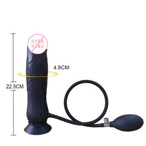 Pompa balon latihan <span class=keywords><strong>Anal</strong></span> Dildo <span class=keywords><strong>Anal</strong></span> realistis dapat diperbesar - Product Image 3