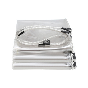 0.55mm Transparent PVC Tissu Imperméable Bâche Balcon Voiture Patio Pluie Bouclier Extérieur <span class=keywords><strong>Pergola</strong></span> <span class=keywords><strong>Toile</strong></span> Transparente Bâche - Product Image 1
