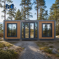 Kiosque mobile de 20 pieds, écologique et respirant, pour café pop-up, idéal pour appartements, hôtels et villas