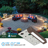 Usine de vente en gros IP65 lumières murales de retenue de lumière hdscape intégrées 4 "7" 12 "LED hdscape éclairage AC/DC 12V ETL