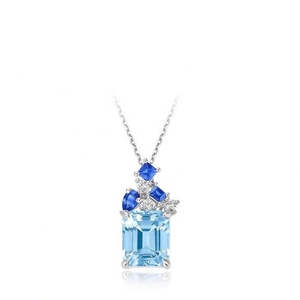 Parures de bijoux tendance en argent sterling 925 Topaz - Product Image 2